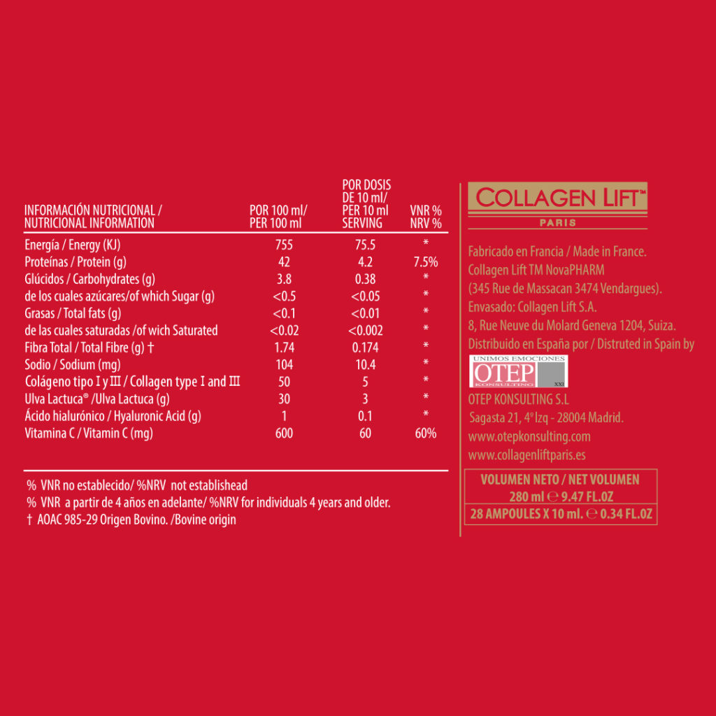 Collagen Lift ‘RED CARPET’ Collagen Lift Paris